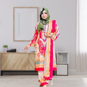 Dubai Soft Silk Three Pieces