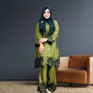 Sequence Cutwork Shirt Dress