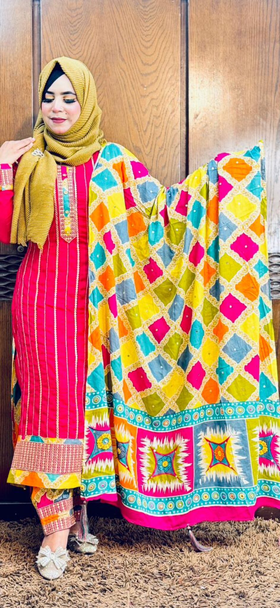 Delhi Boutique Ready Three Pieces - Image 2