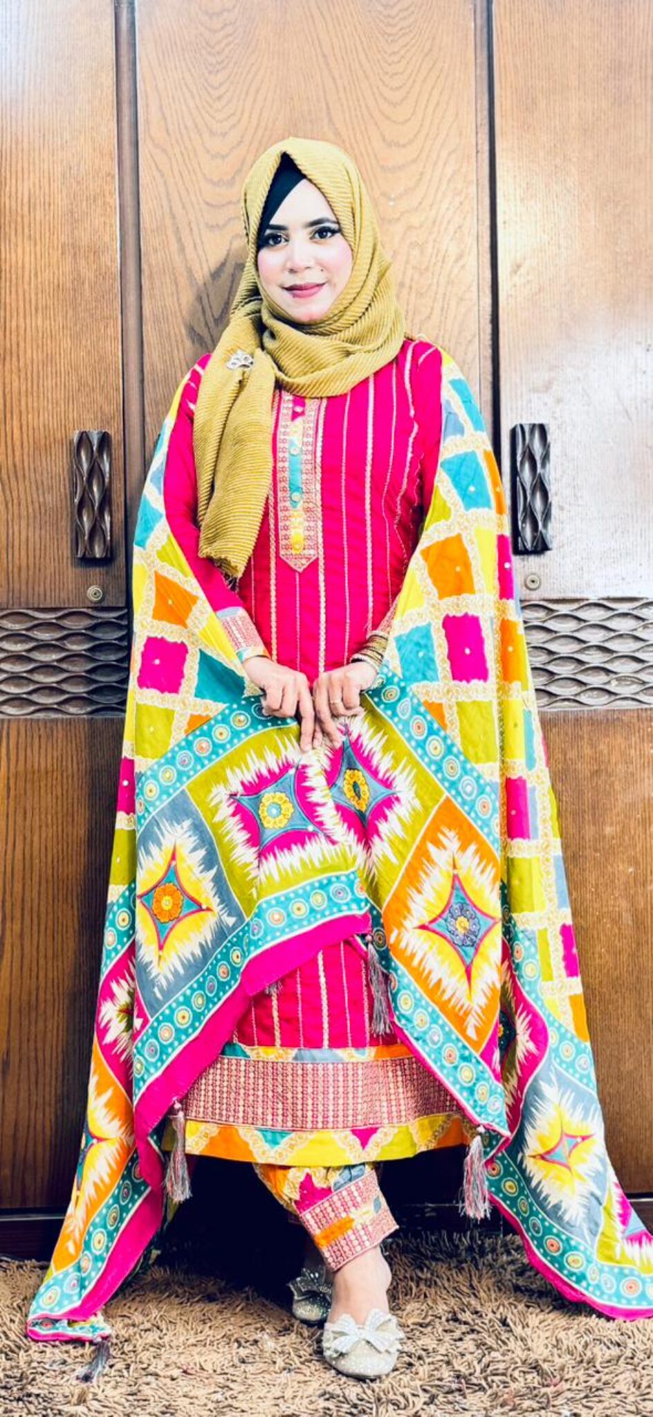 Delhi Boutique Ready Three Pieces - Image 4