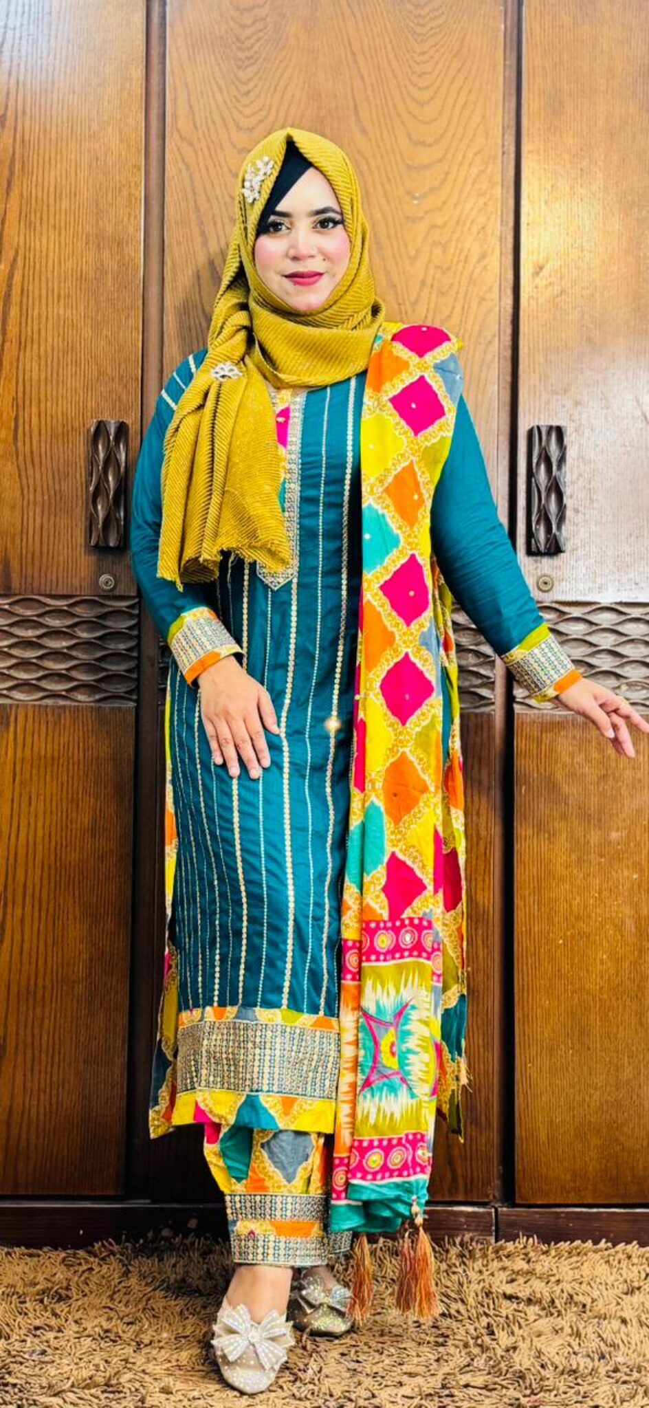 Delhi Boutique Ready Three Pieces - Image 8