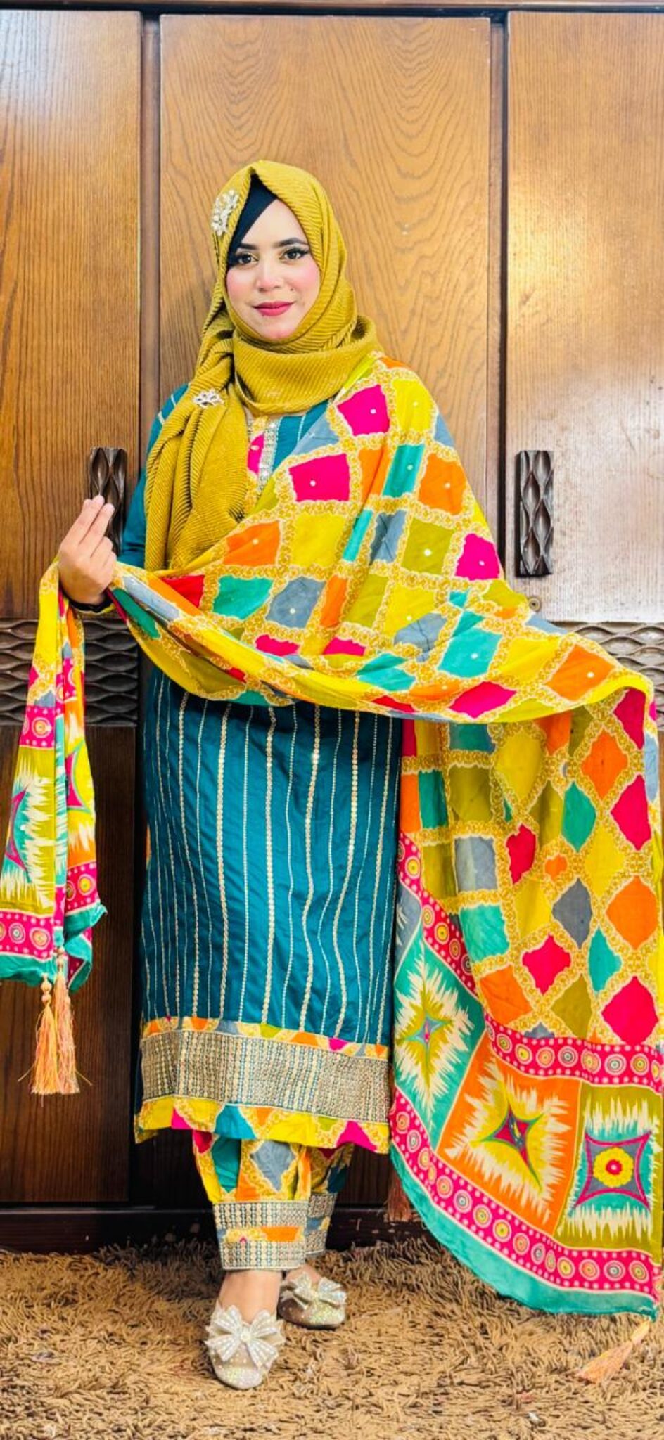 Delhi Boutique Ready Three Pieces - Image 11